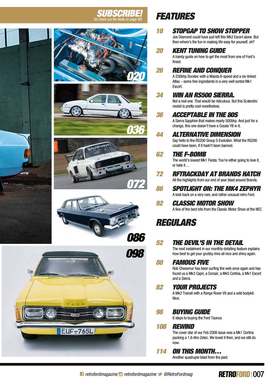 Retro Ford Preview Pages