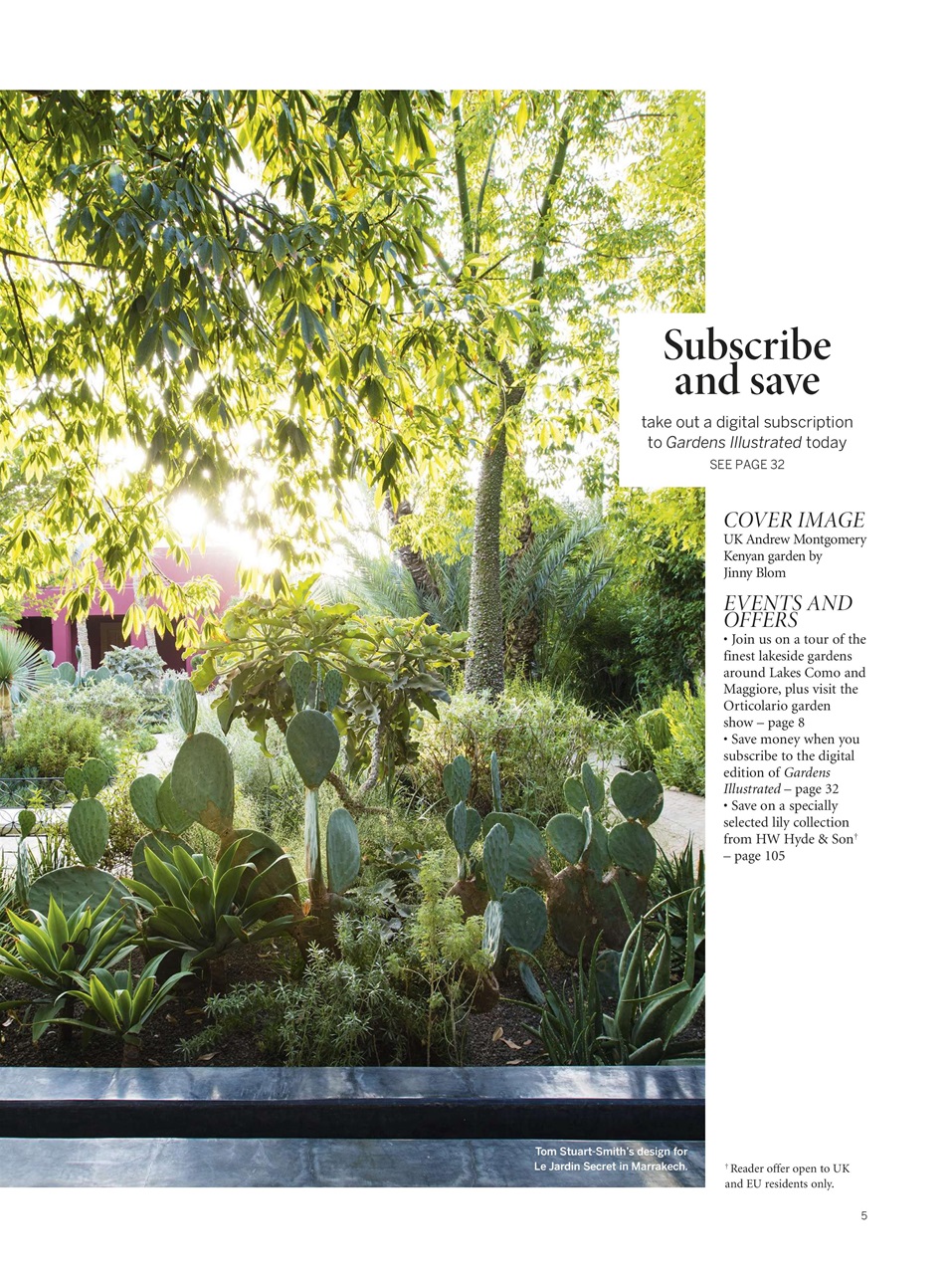 Gardens Illustrated Preview Pages