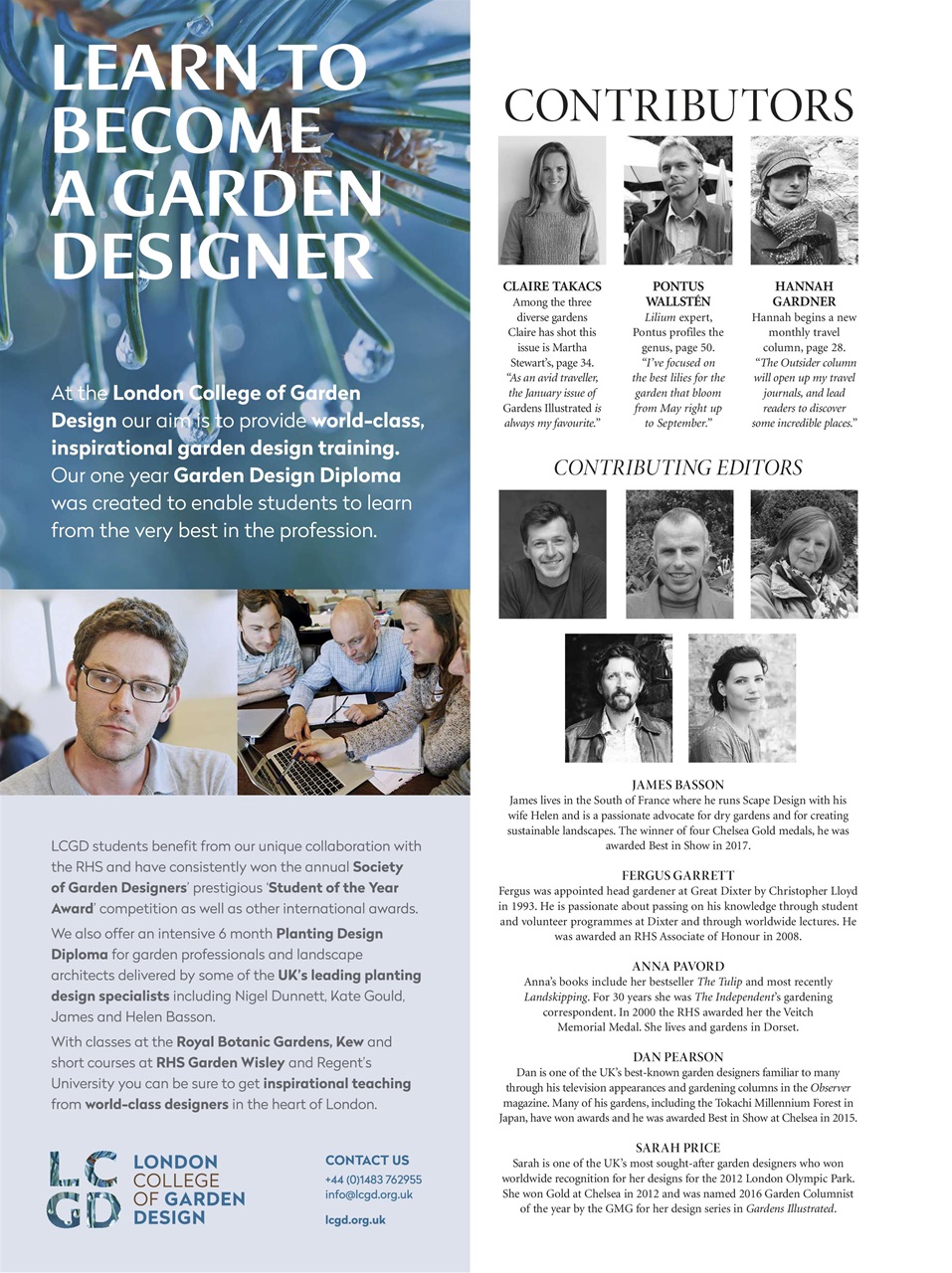 Gardens Illustrated Preview Pages
