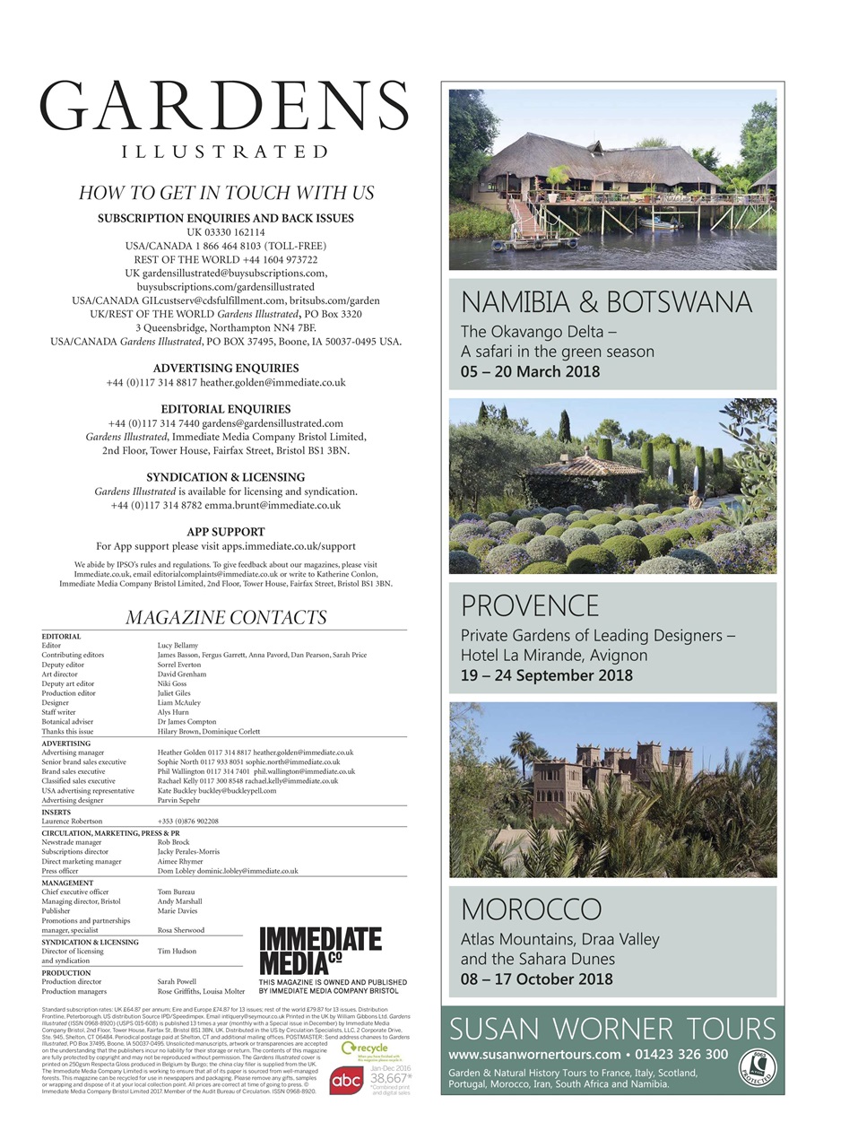 Gardens Illustrated Preview Pages