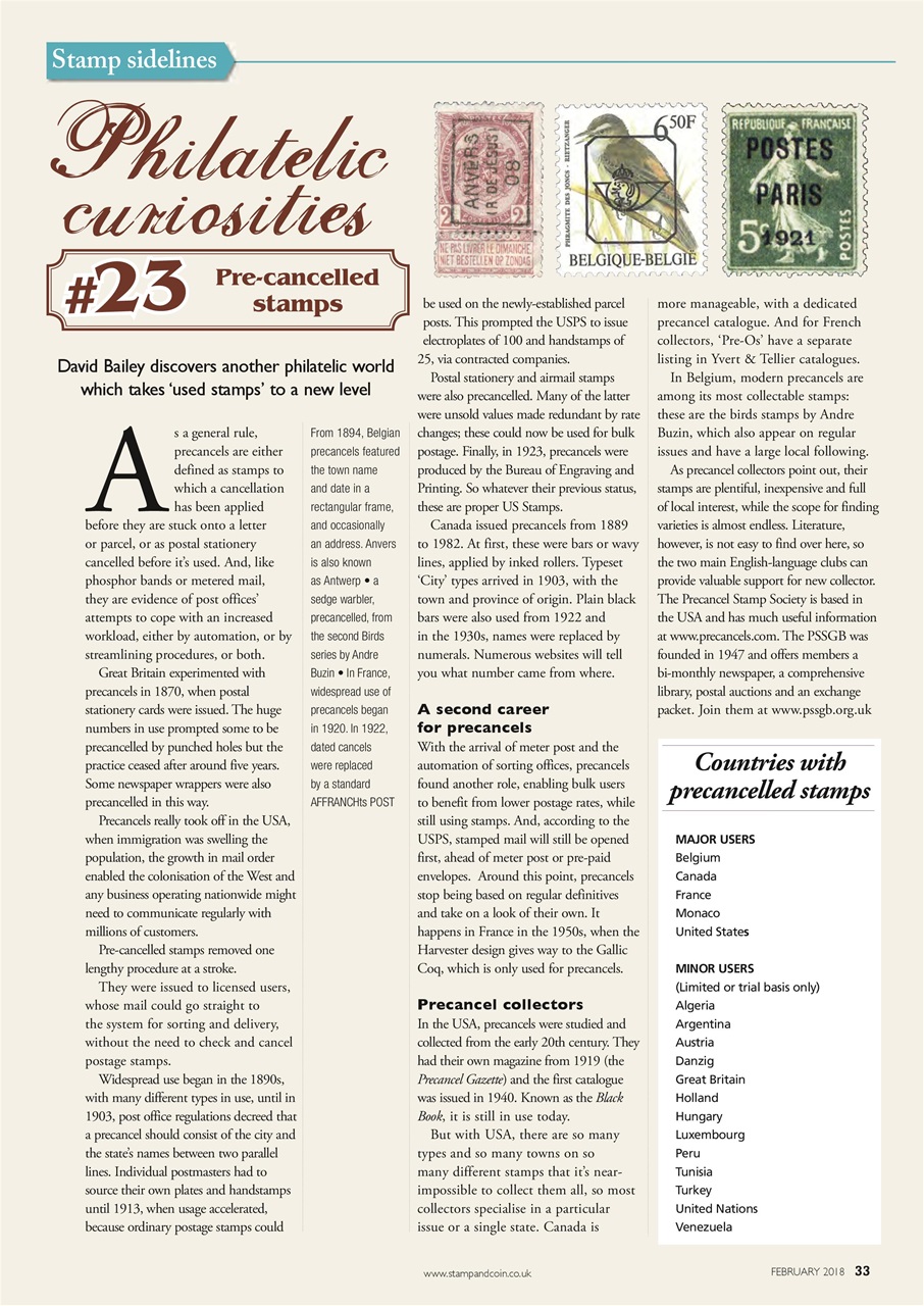 Stamp Collector Preview Pages