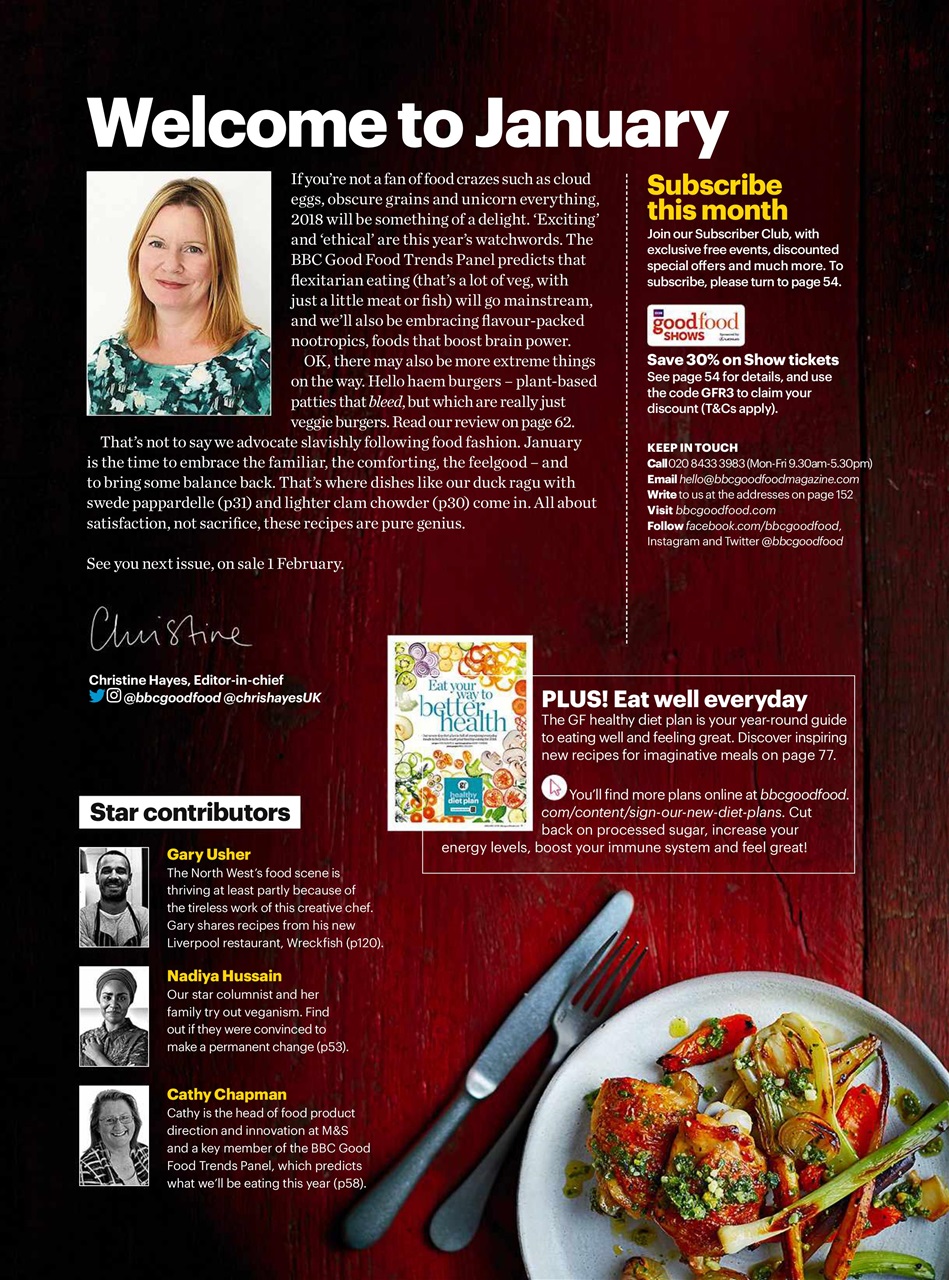 Good Food Magazine Preview Pages