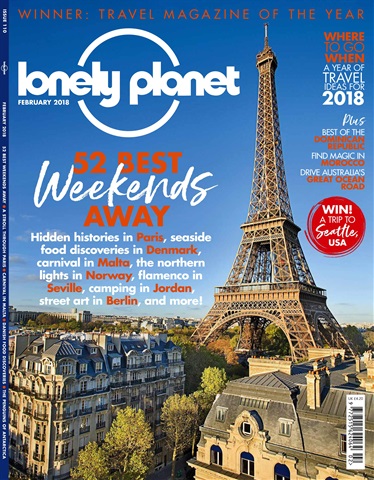 Lonely Planet issue February 2018