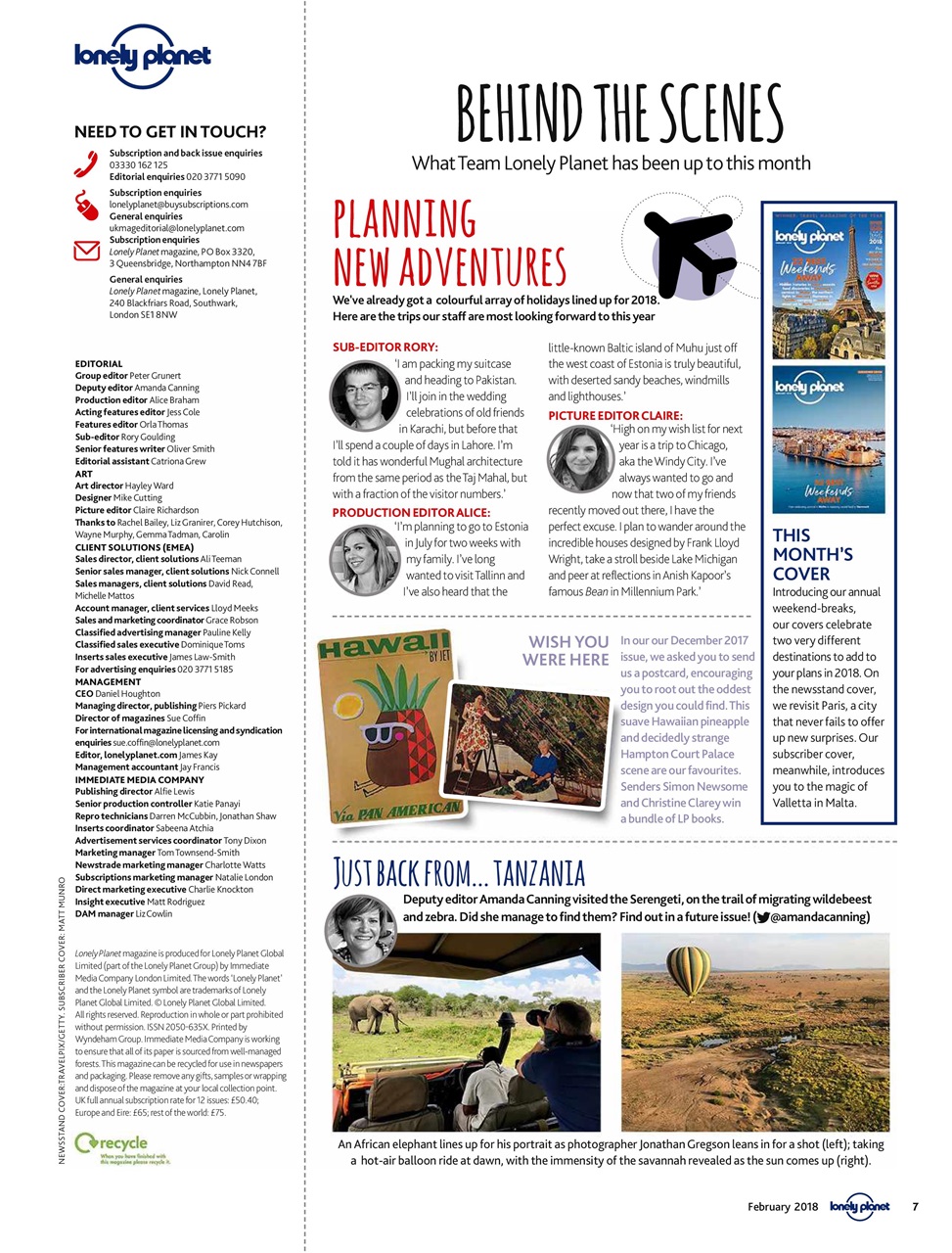 Lonely Planet Preview Pages