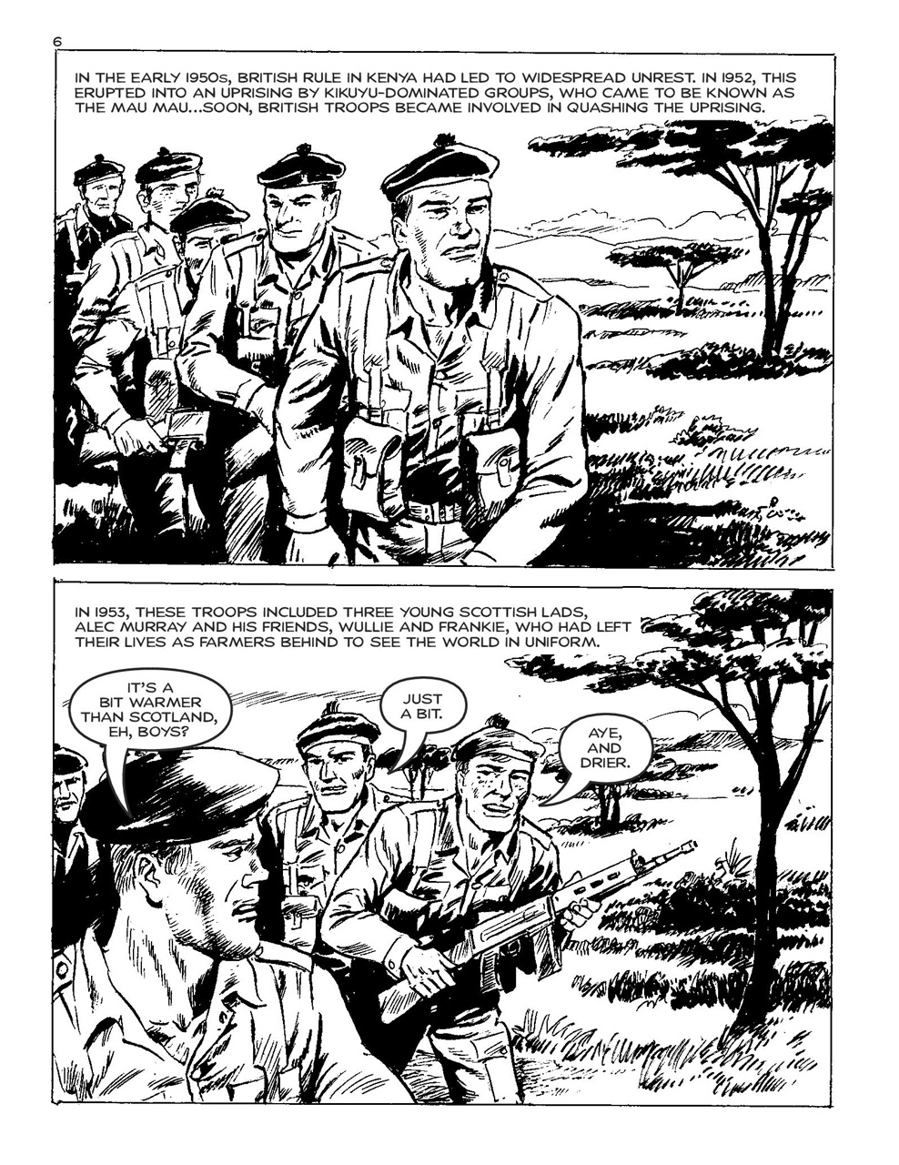 Commando Preview Pages