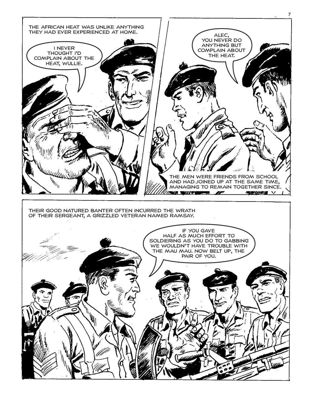 Commando Preview Pages