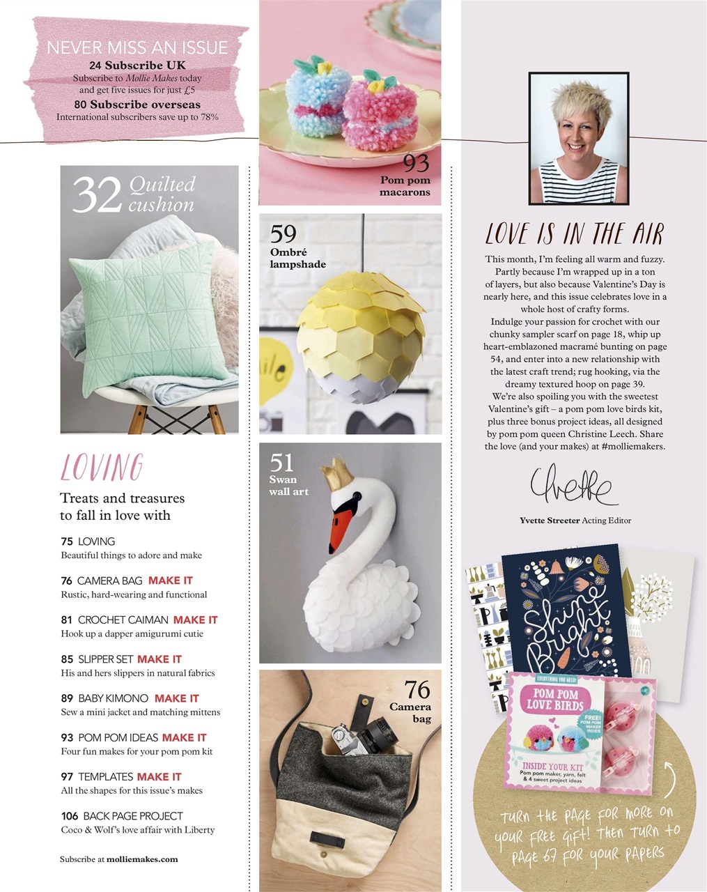 Mollie magazine Preview Pages