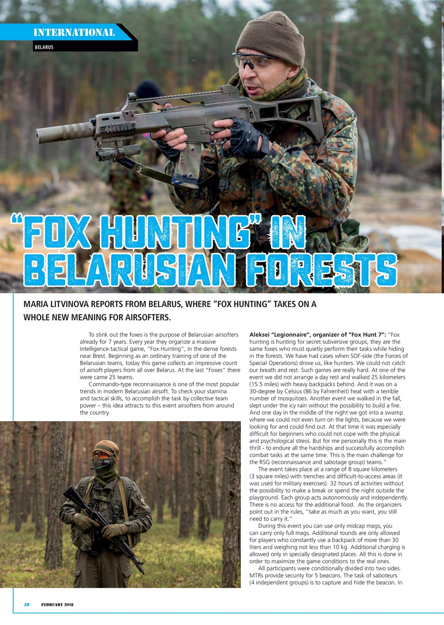 Airsoft Action Preview Pages