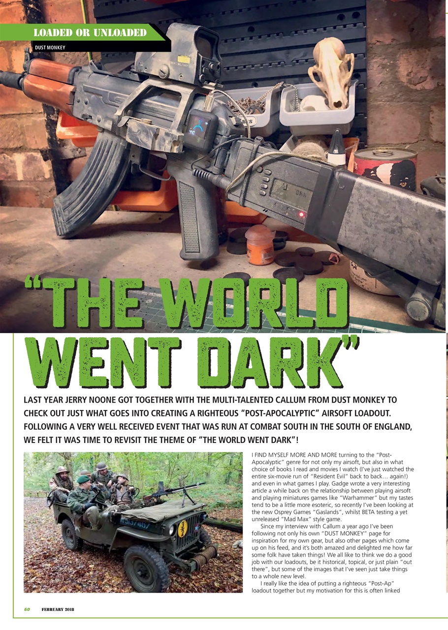 Airsoft Action Preview Pages