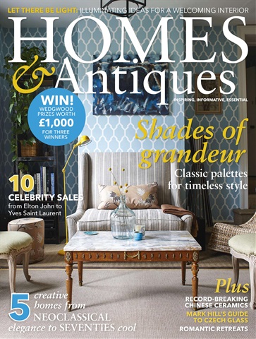 Homes & Antiques Magazine issue February 2018