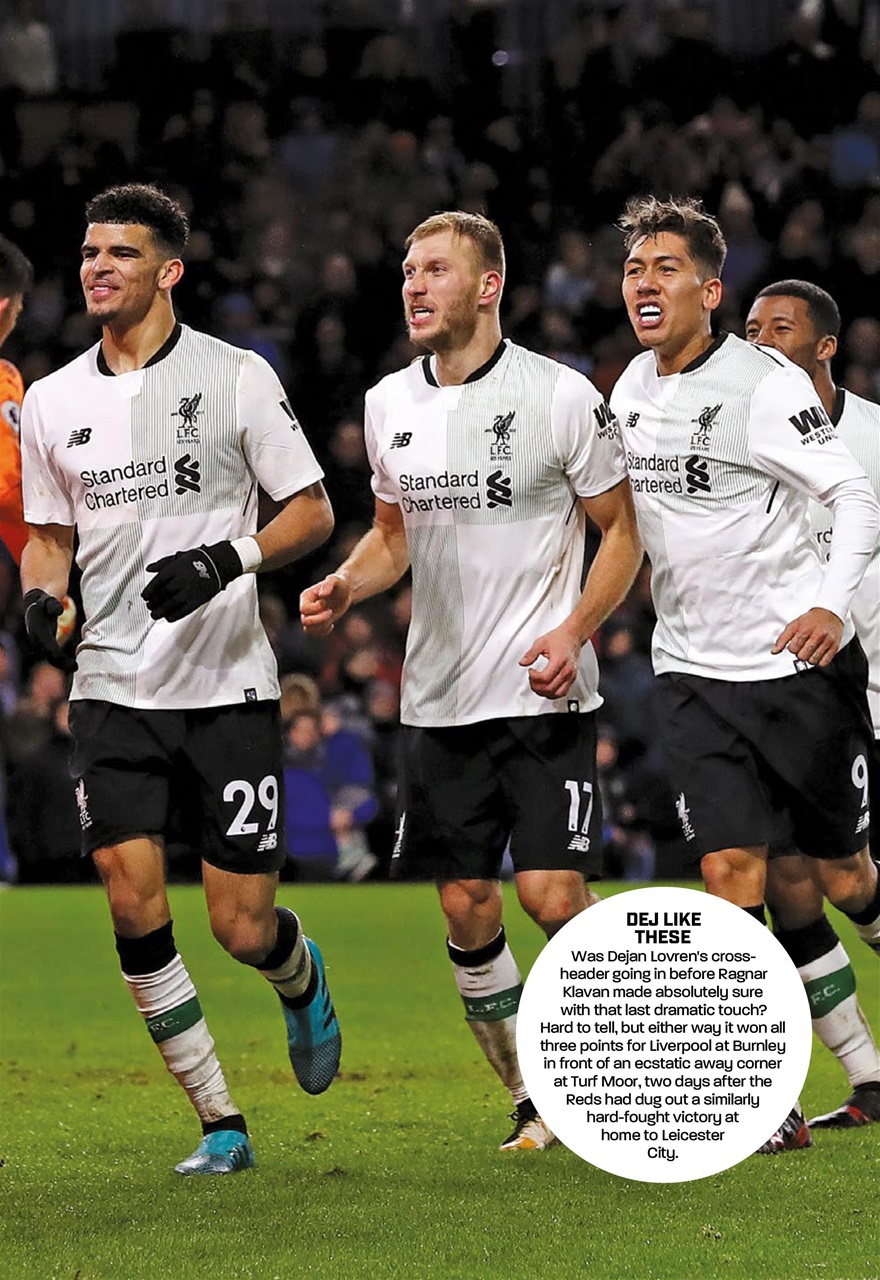 Liverpool FC Programmes Preview Pages
