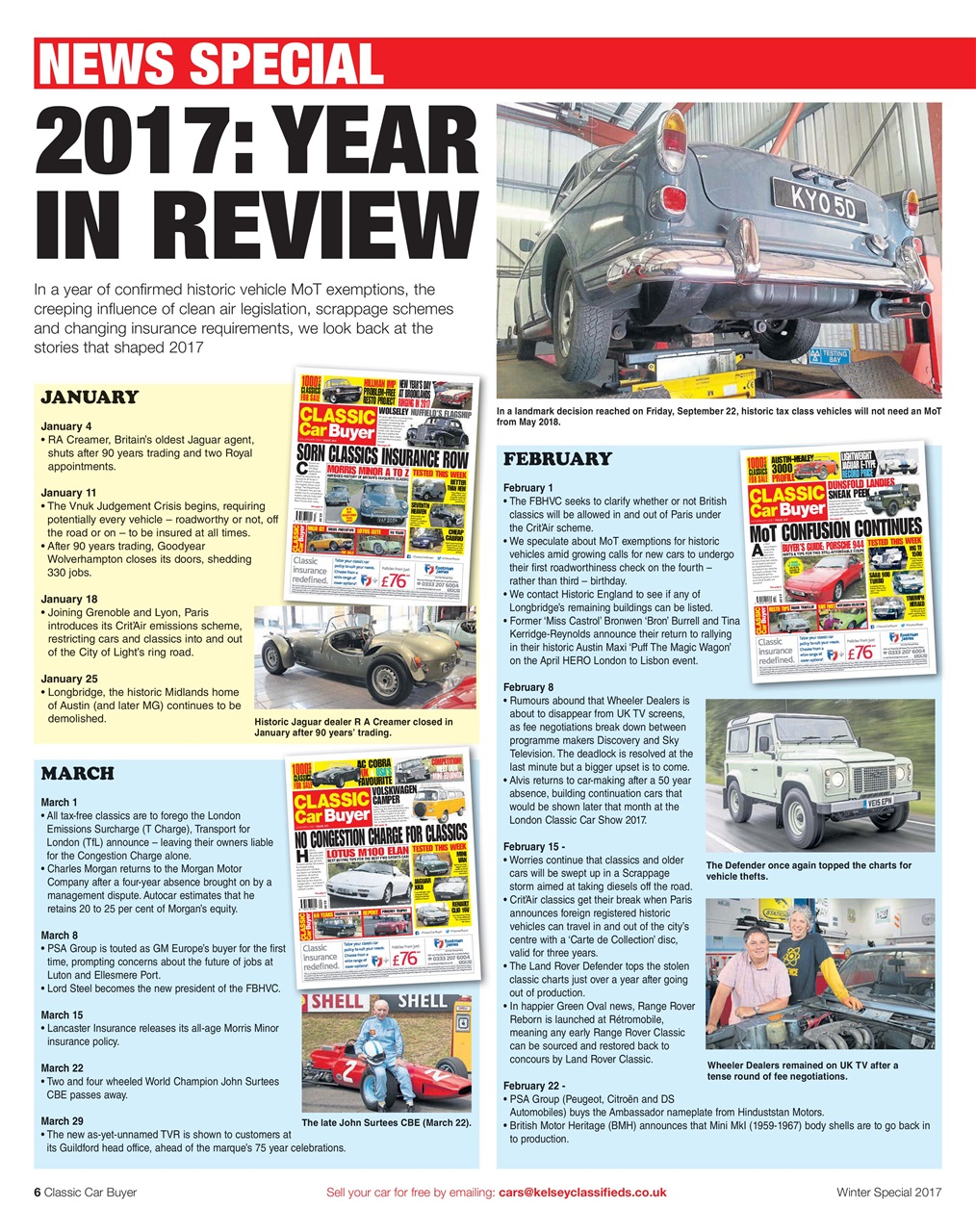 Classic Car Buyer Preview Pages