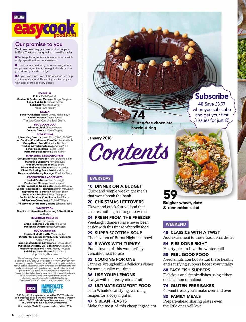 Easy Cook Magazine Preview Pages