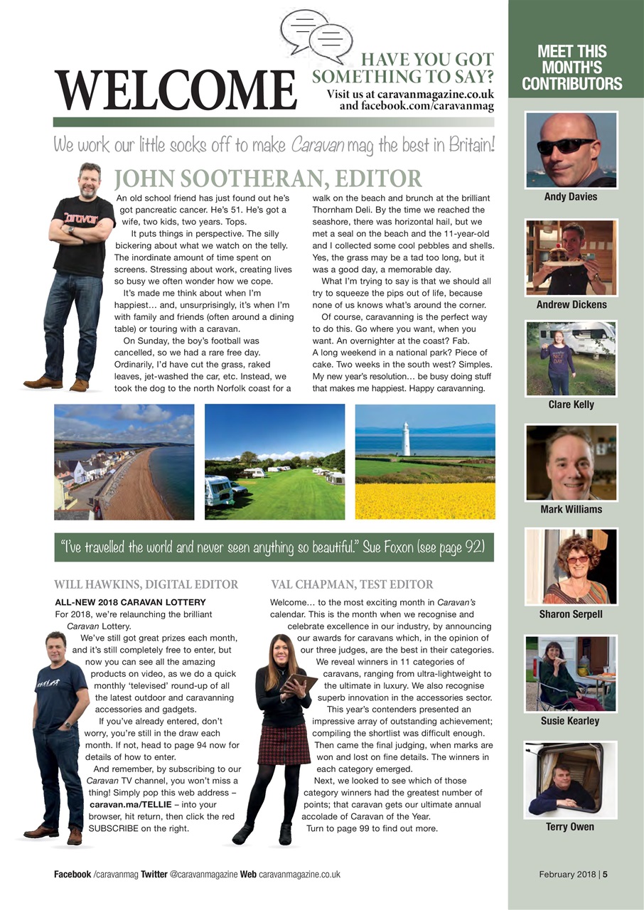 Caravan Magazine Preview Pages
