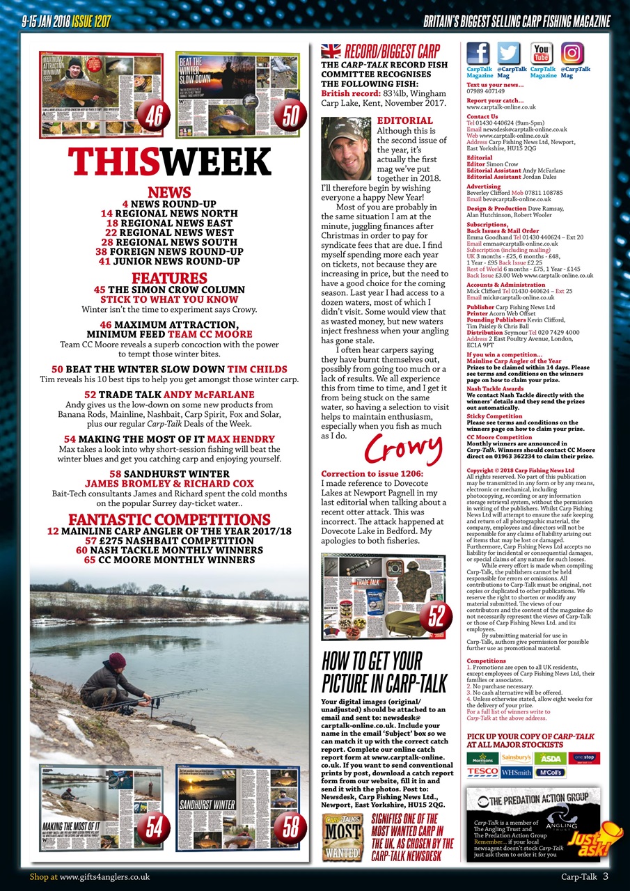 Carp-Talk Preview Pages