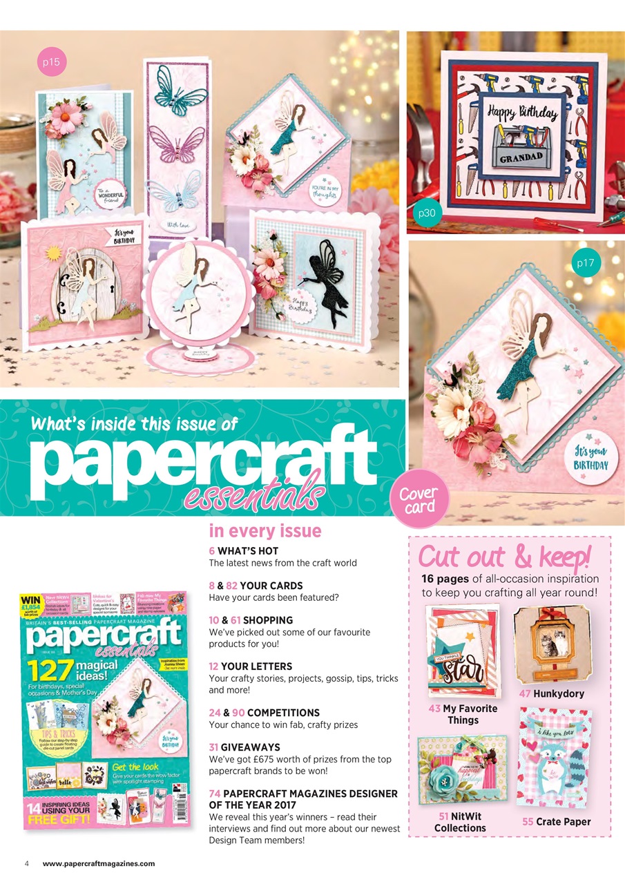 Papercraft Essentials Preview Pages