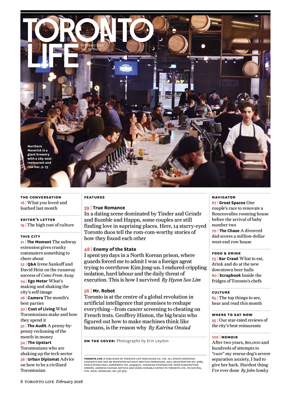 Toronto Life Preview Pages