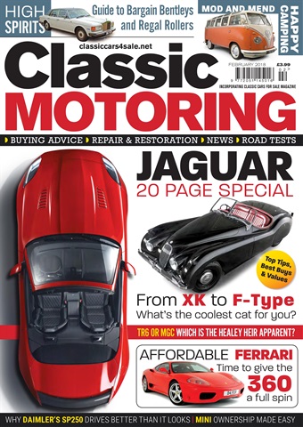 Classic Motoring issue Feb-18