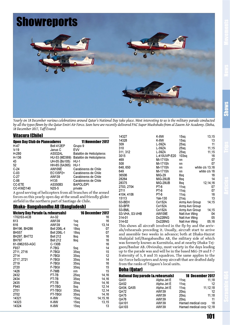 Scramble Magazine Preview Pages
