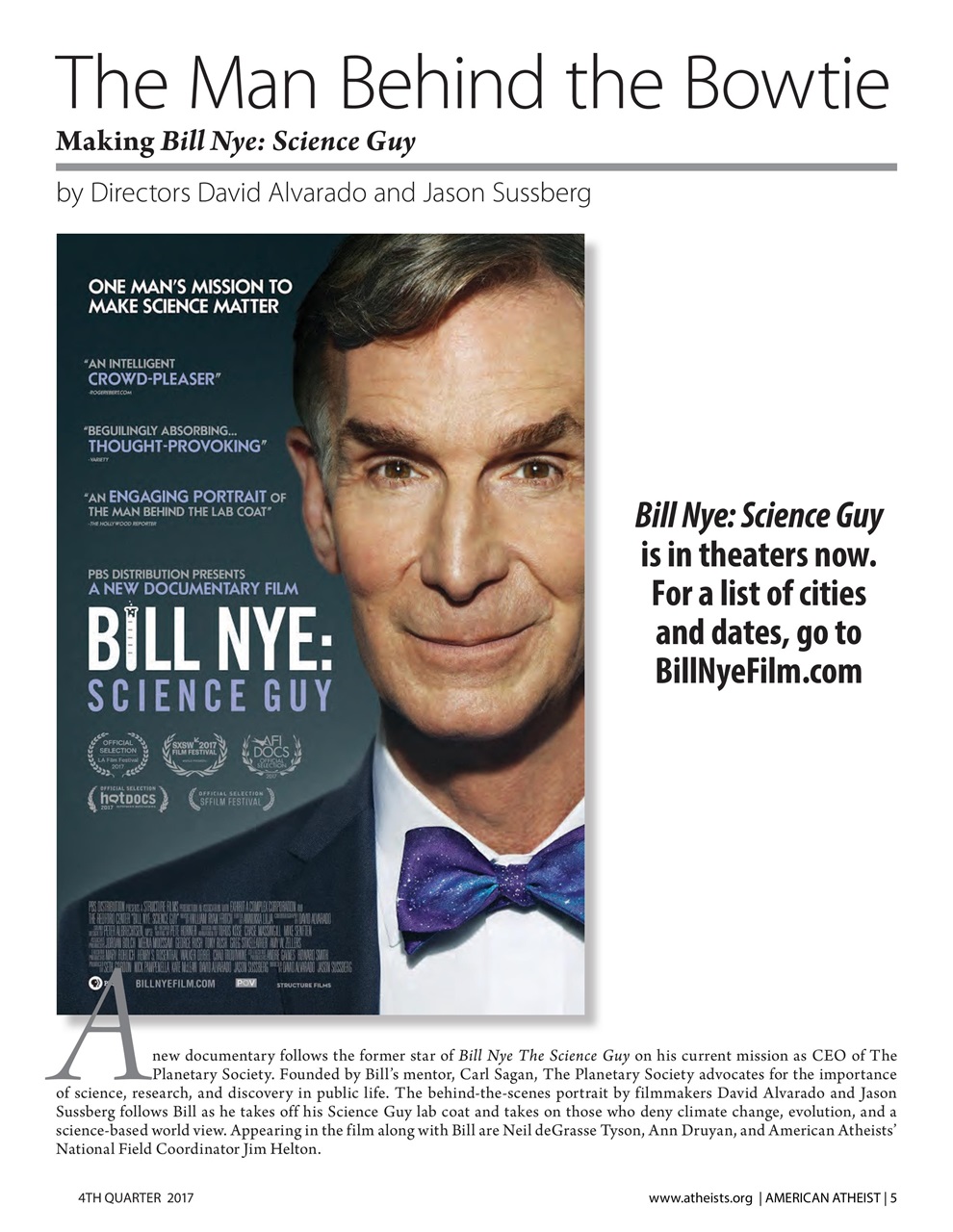 American Atheist Preview Pages