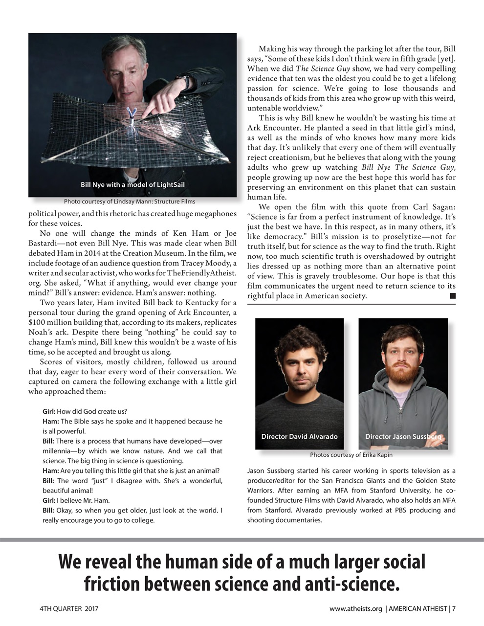 American Atheist Preview Pages