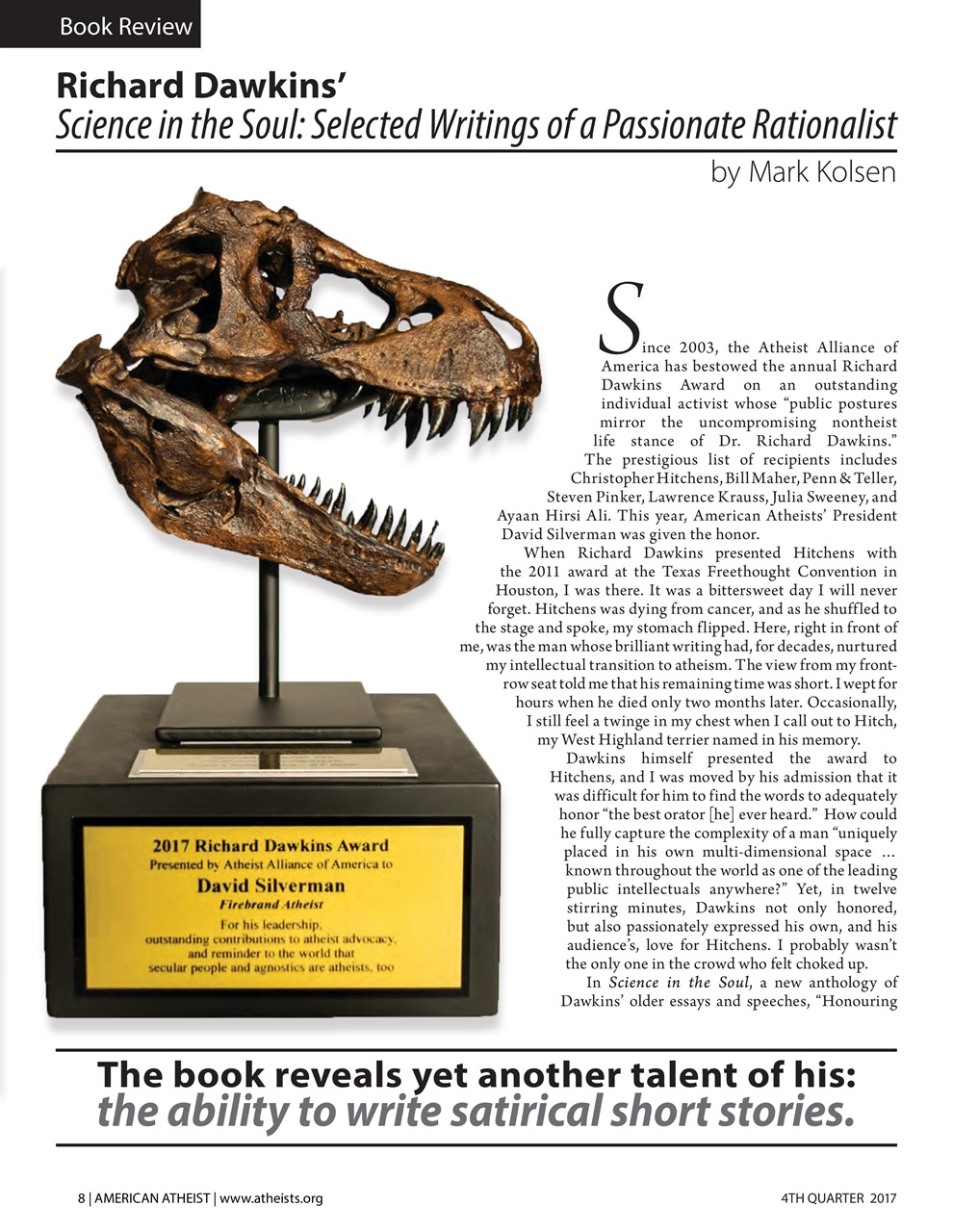 American Atheist Preview Pages