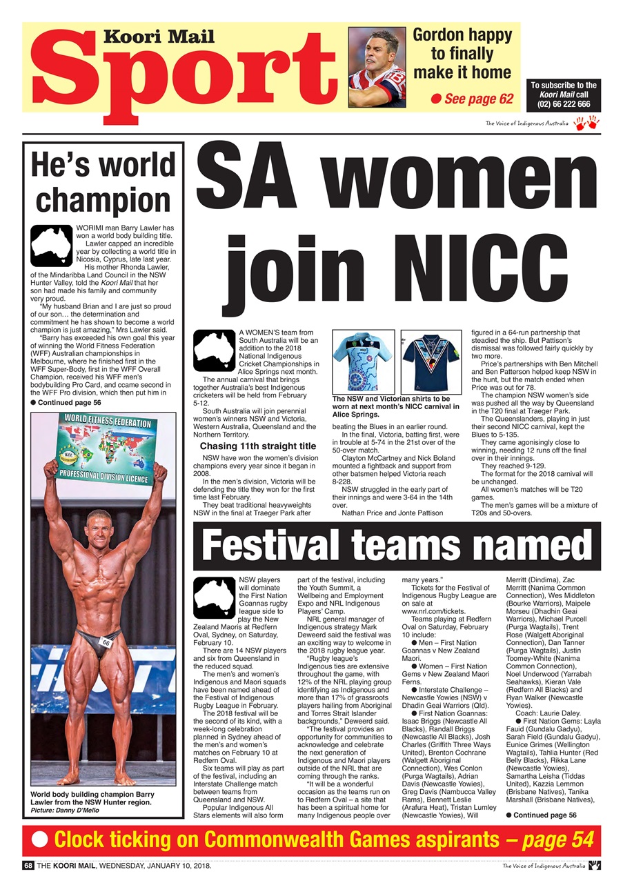 Koori Mail Preview Pages