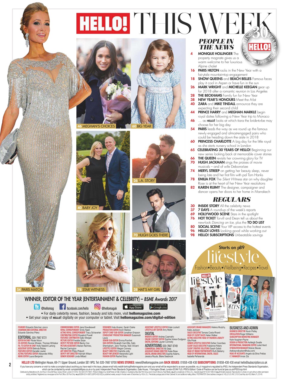 Hello! Magazine Preview Pages