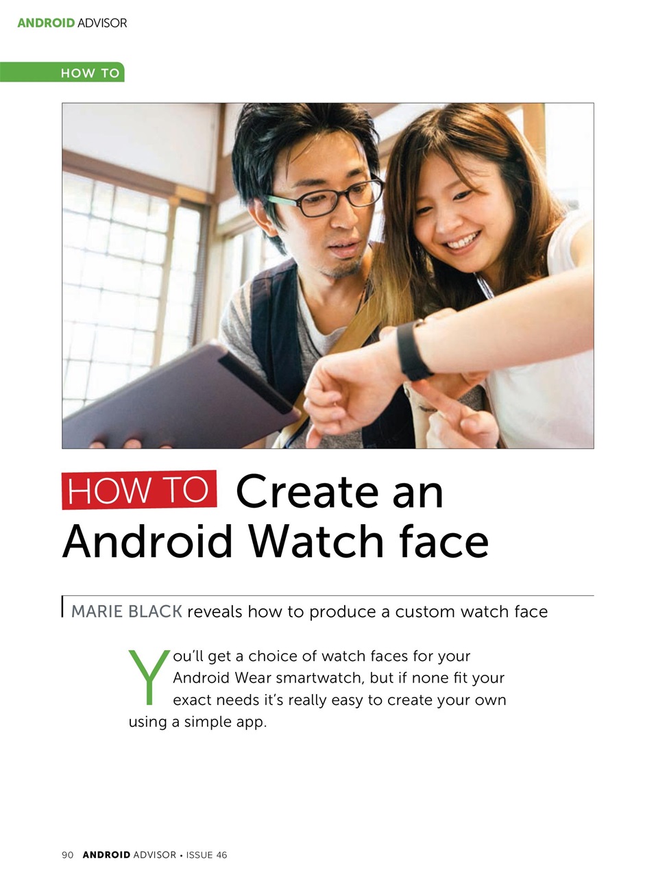 Android Advisor Preview Pages