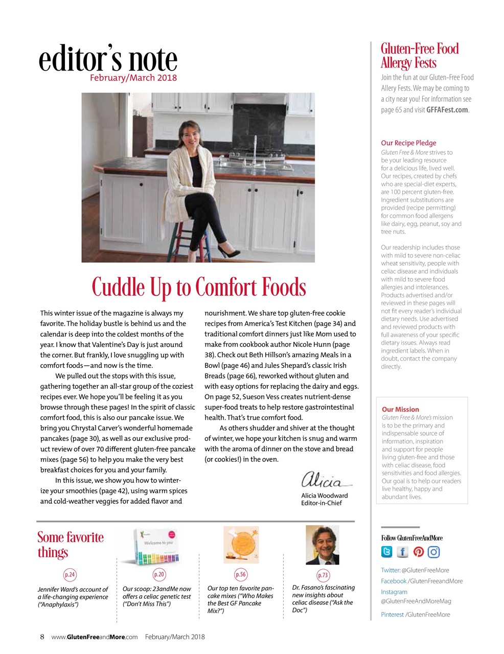 Gluten Free & More Preview Pages