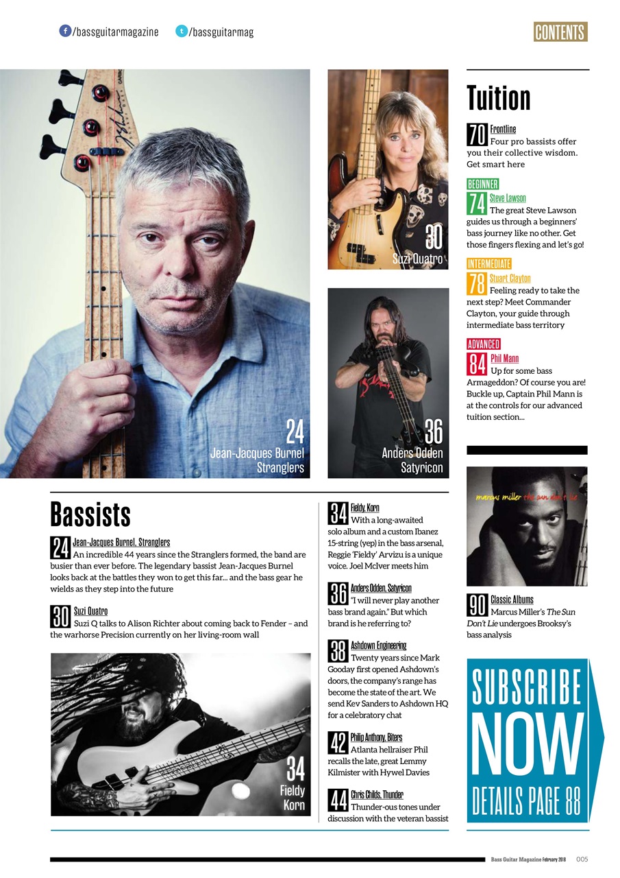 Bass Player UK Preview Pages