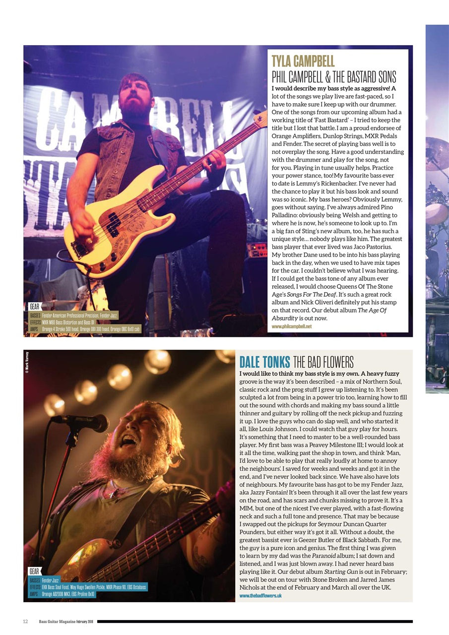 Bass Player UK Preview Pages