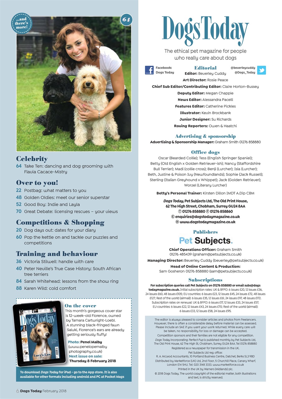 Dogs Today Magazine Preview Pages