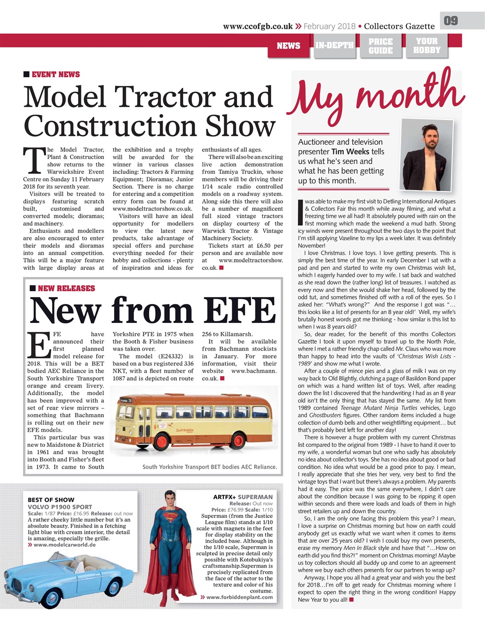 Collectors Gazette Preview Pages