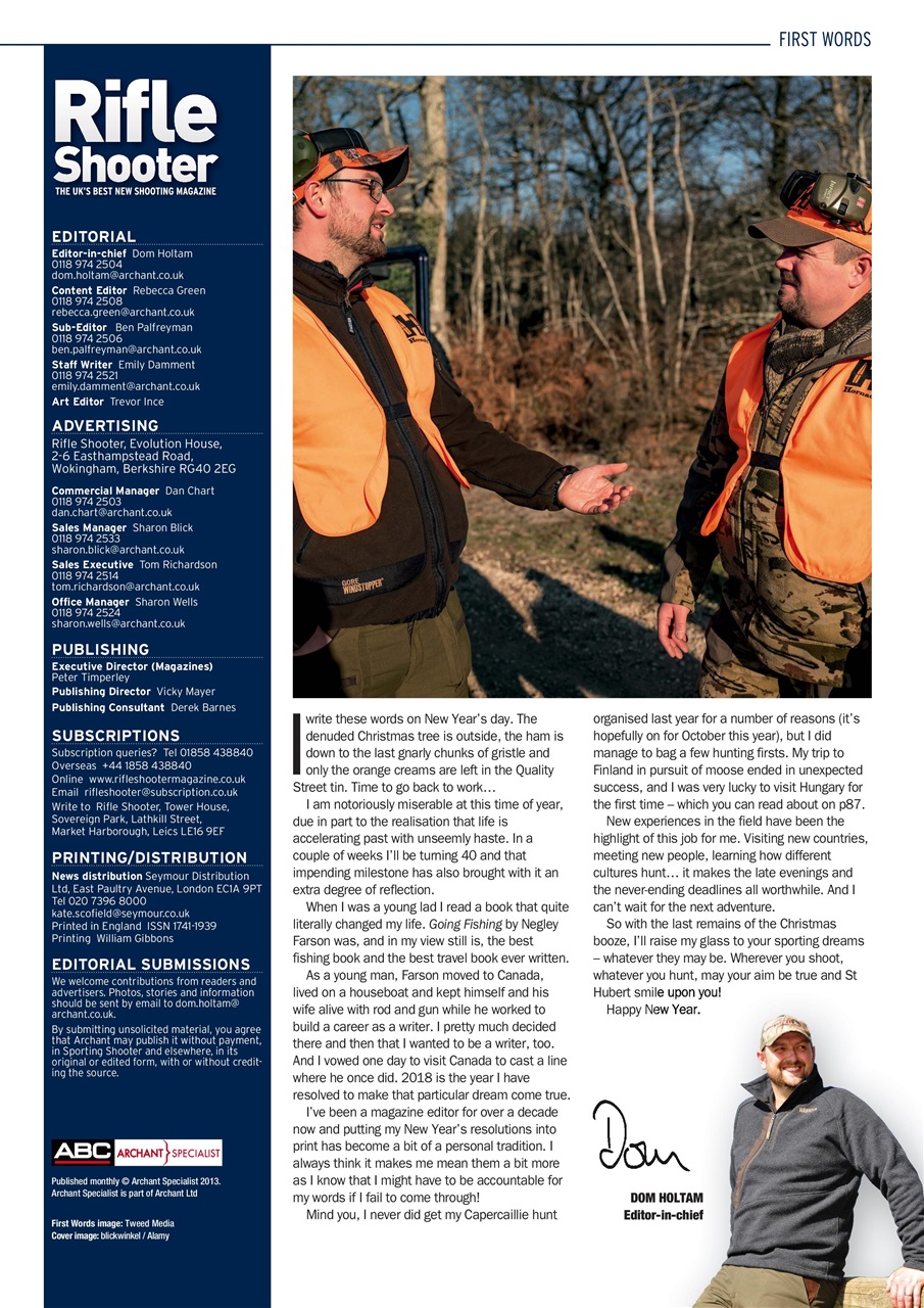 Rifle Shooter Preview Pages