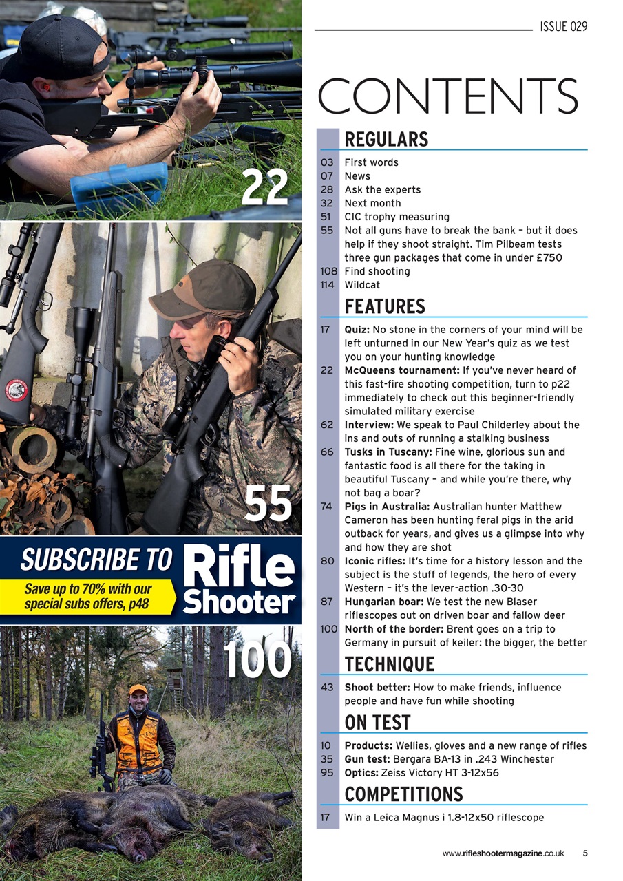 Rifle Shooter Preview Pages