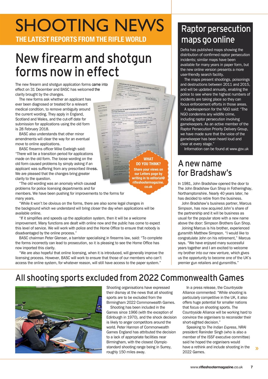 Rifle Shooter Preview Pages