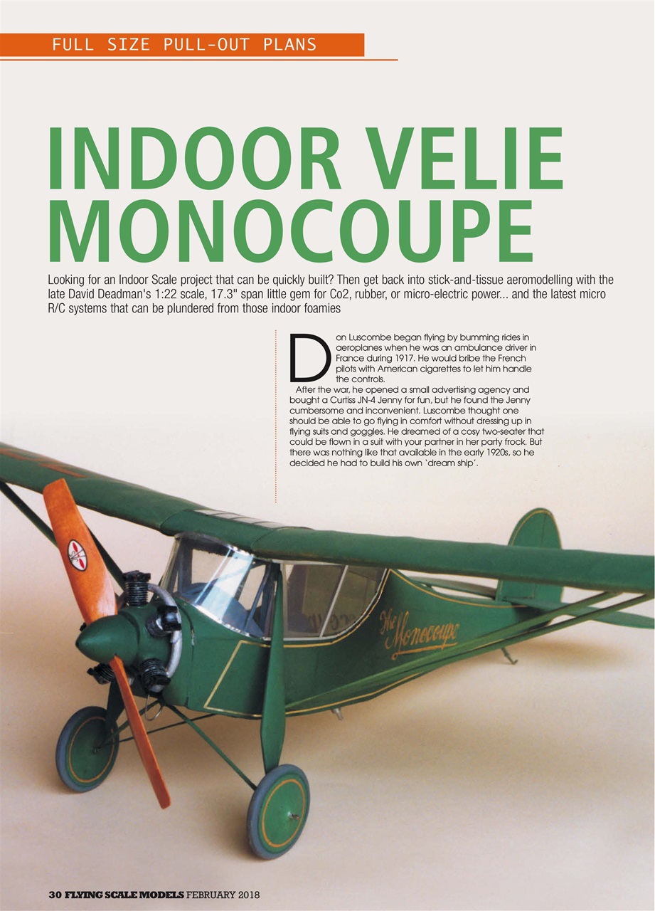 Flying Scale Models Preview Pages