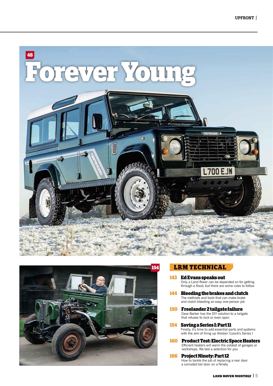 Land Rover Monthly Preview Pages
