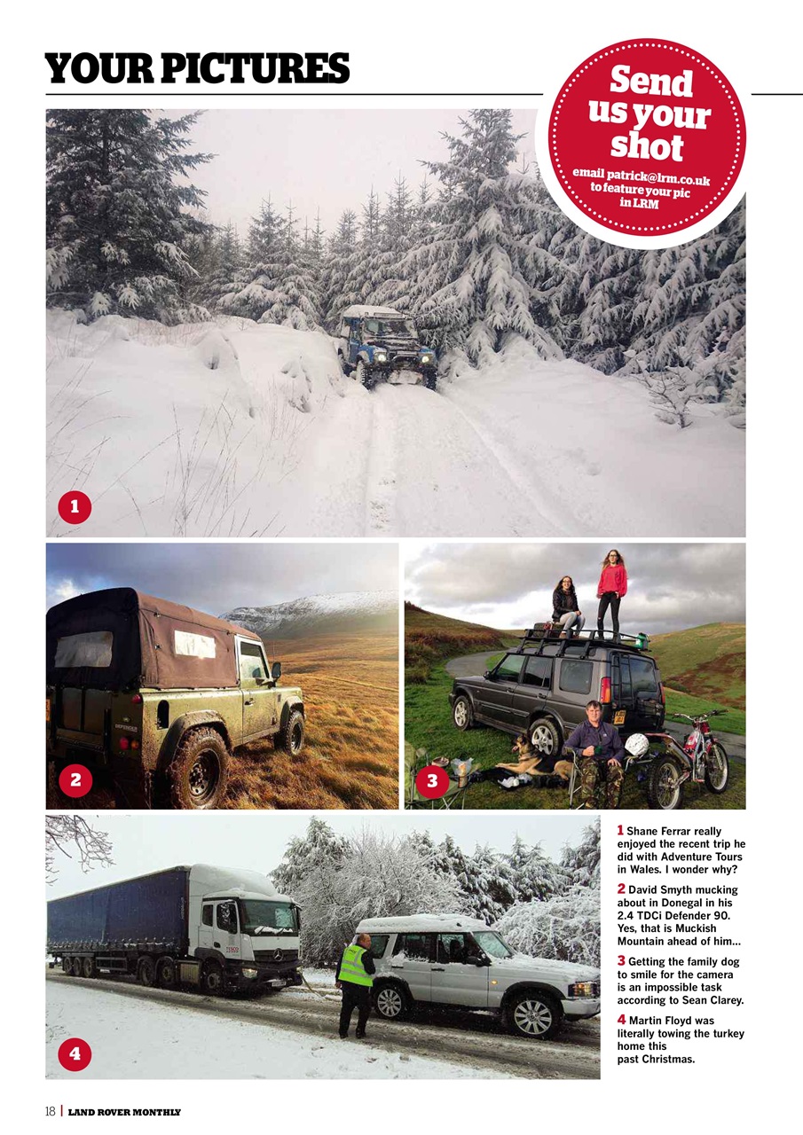 Land Rover Monthly Preview Pages