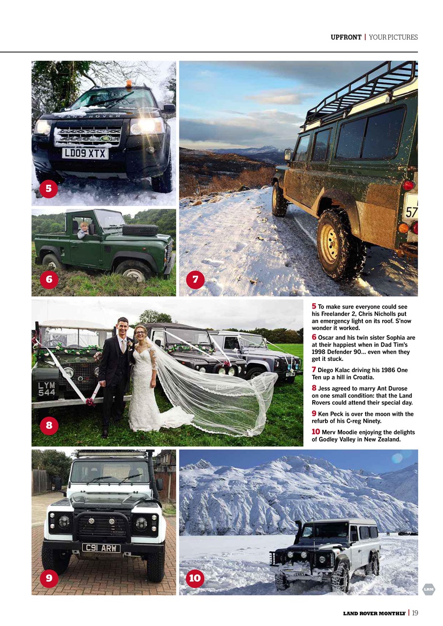Land Rover Monthly Preview Pages