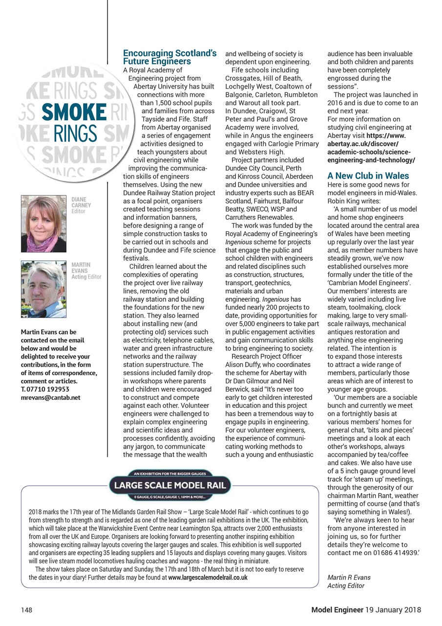 Model Engineer Preview Pages