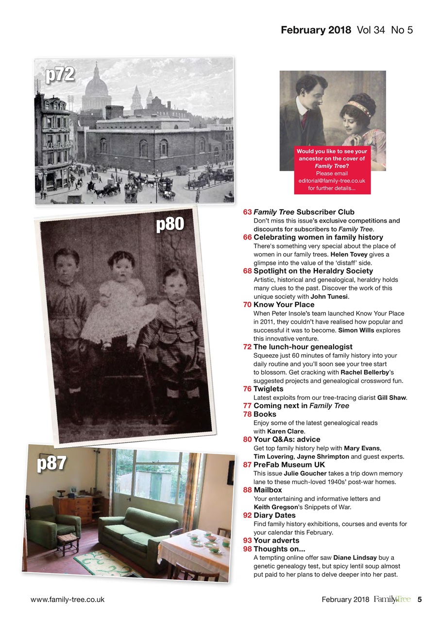 Family Tree Preview Pages