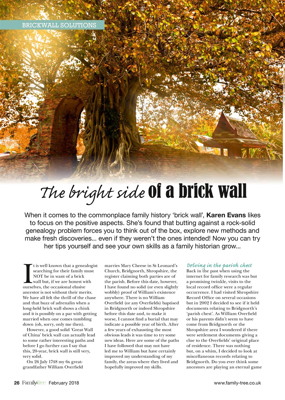 Family Tree Preview Pages