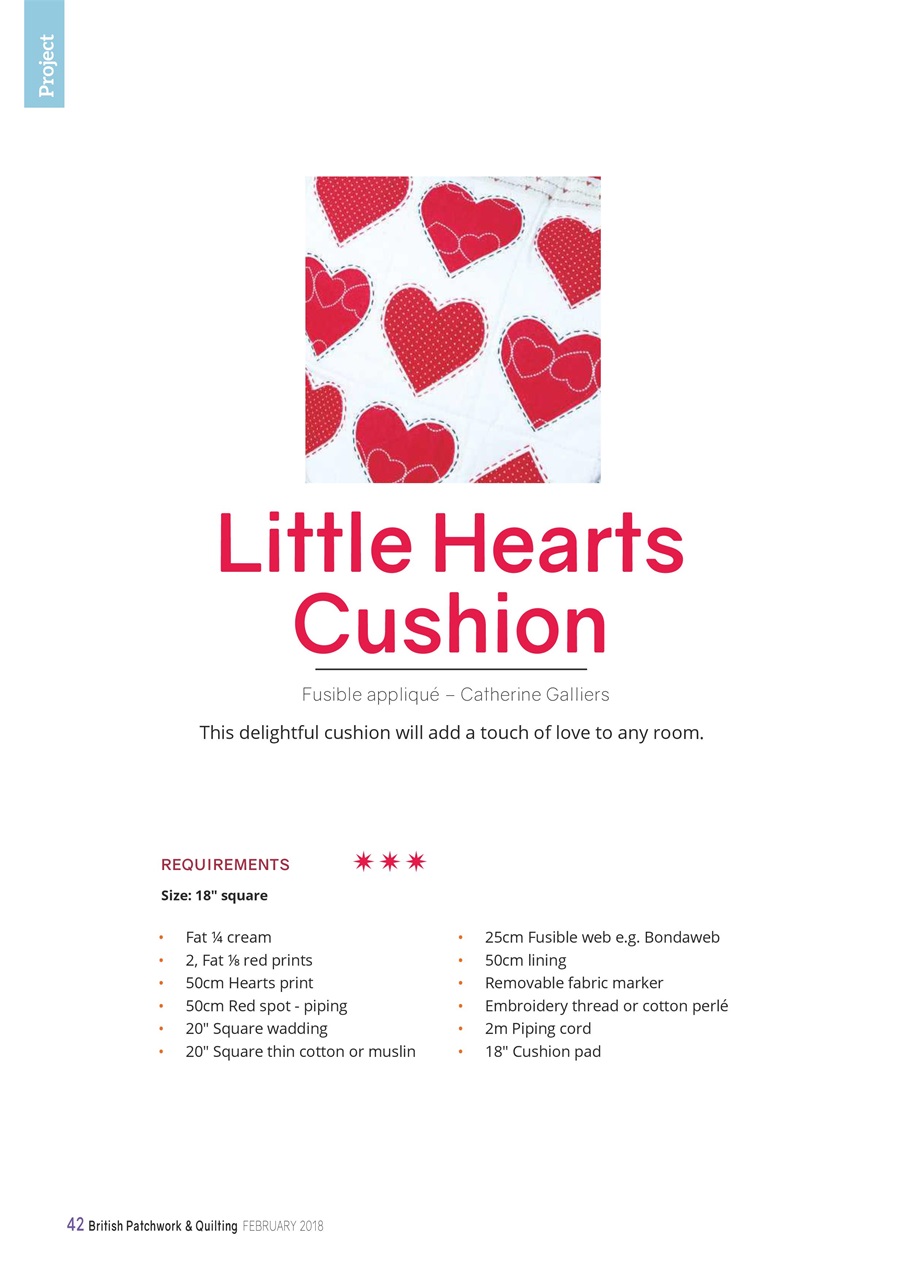 Patchwork and Quilting Preview Pages