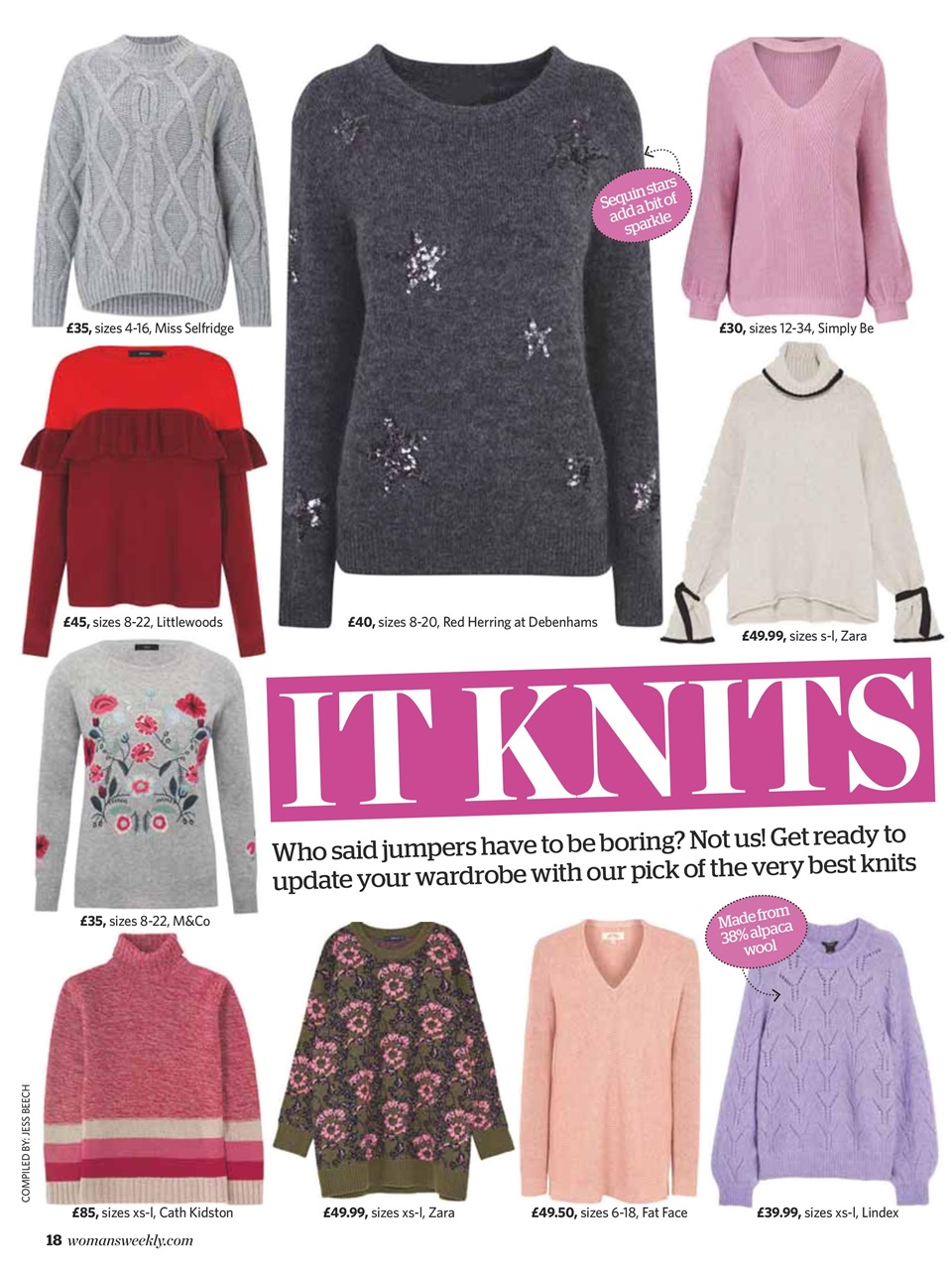 Woman's Weekly Preview Pages