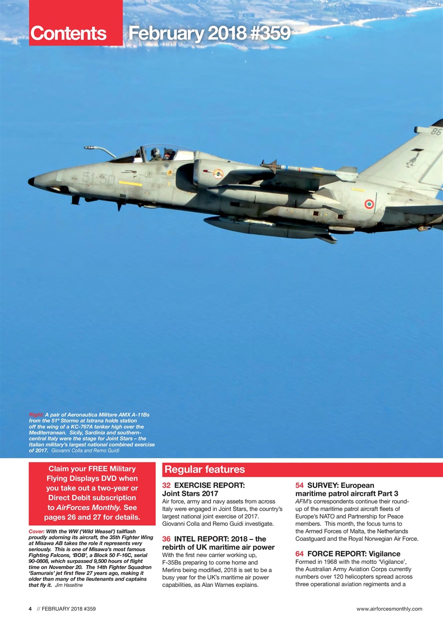 AirForces Monthly Preview Pages