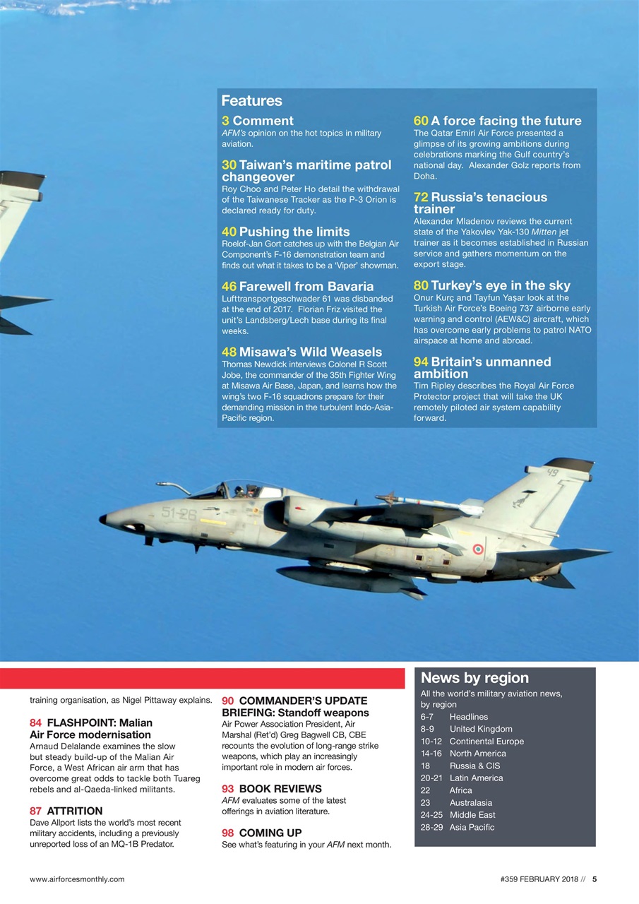 AirForces Monthly Preview Pages