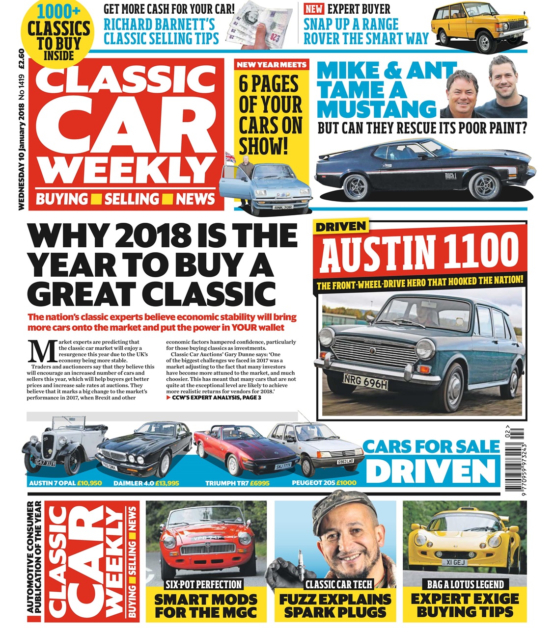 Classic Car Weekly Preview Pages