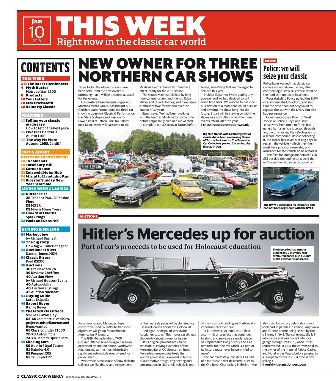 Classic Car Weekly Preview Pages